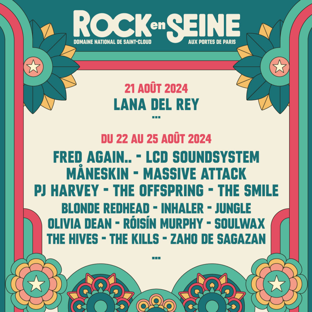 Rock En Seine 2024 Lana Del Rey s'ajoute à la programmation ! News
